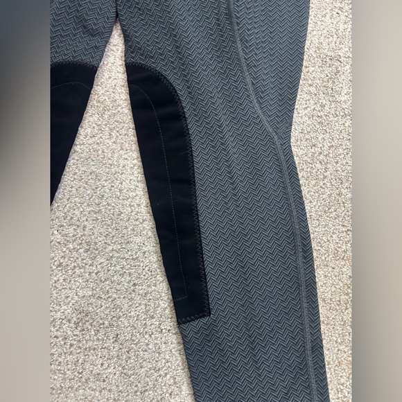 Kerrits Tight Legging Sz Medium Equestrian Fleece Lite Riding Houndstooth - Picture 10 of 10